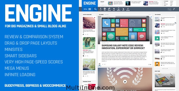 Engine - Drag and Drop News Magazine