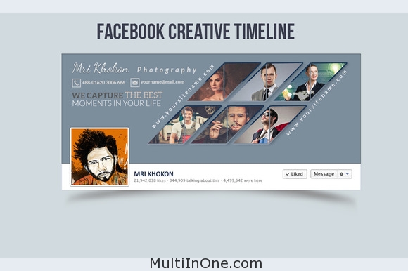 Facebook Creative Timeline Cover 3